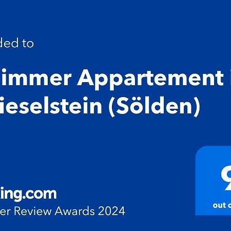 3-Zimmer Appartement In Zwieselstein Solden Bagian luar foto